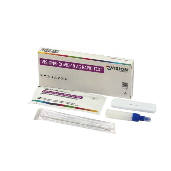 VISION Hızlı Antijen Sürüntü (CE-IVD) Test Kiti - 1