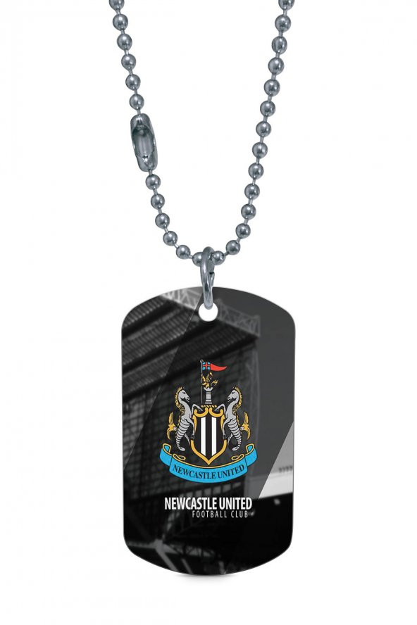 Newcastle United Gümüş Renk Künye / Kolye DFT4510
