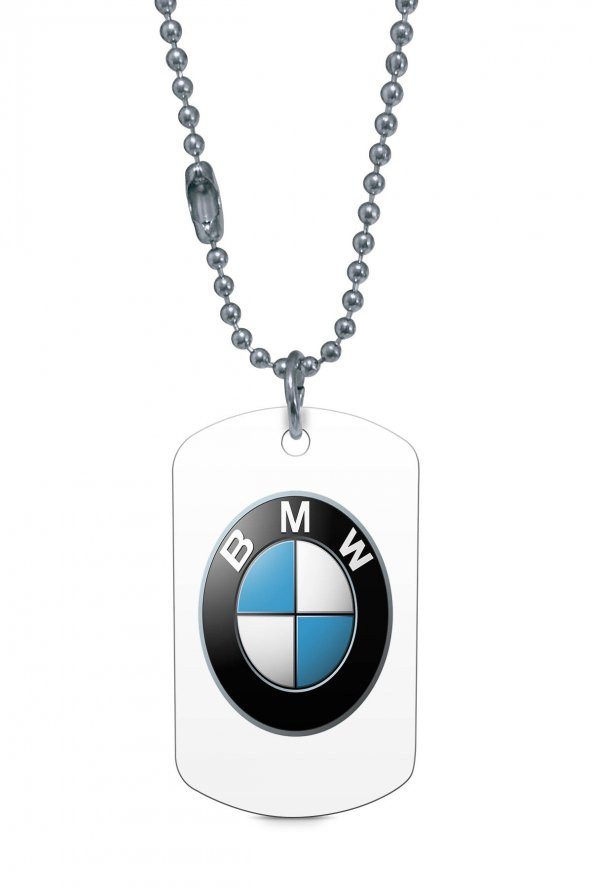 BMW Gümüş Renk Künye / Kolye DFT5745 - 1