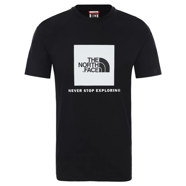 The North Face M S/S RAGLAN REDBOX TEE - EU Erkek T-Shirt NF0A3BQOKY41
