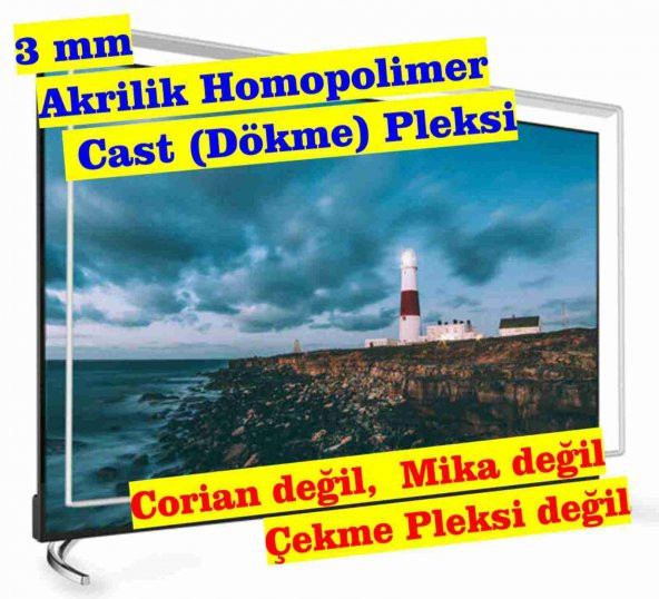 Finlux 42FX650F 42" inç  (107 ekran) Tv Ekran Koruyucu - 1