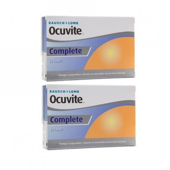 Ocuvite Complete 2li 60 Kapsül