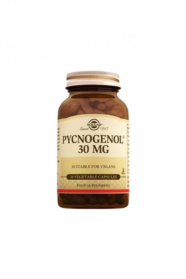 Solgar Pycnogenol 30 mg 30 Kapsül