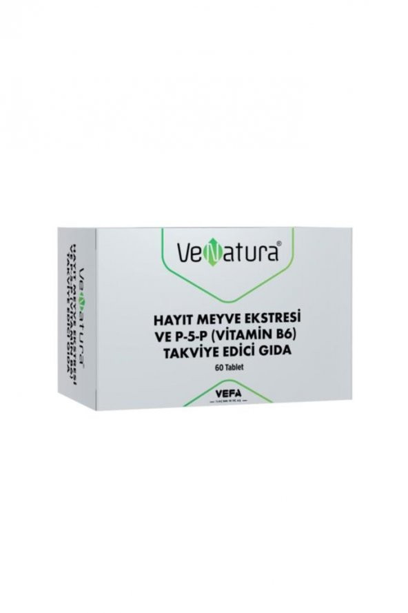 Venatura Hayıt Meyve Ekstresi ve P-5-P (Vitamin B6) 60 Tablet