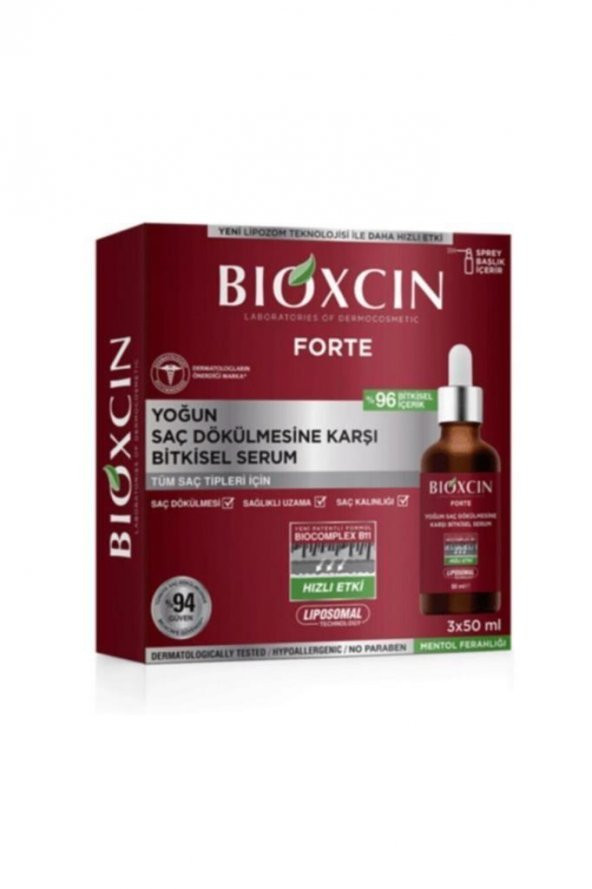 Bioxcin Forte 3x50 ml Saç Serumu