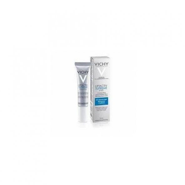 Vichy Liftactiv Supreme Eyes 15 ml Yaşlanma Karşıtı Göz Çevresi Bakım Kremi