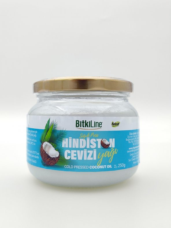 Organik Hindistan Cevizi Yağı 250gr (Soğuk Sıkım Hindistan Cevizi Yağı) - 2