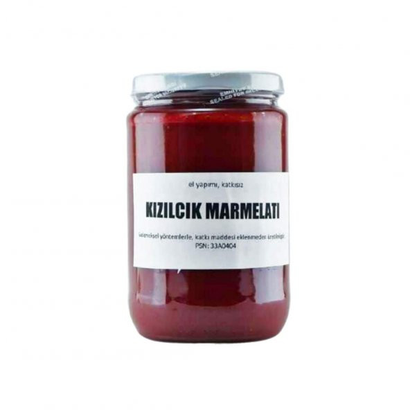 Ev Yapımı Kızılcık Marmeladı 900 gr