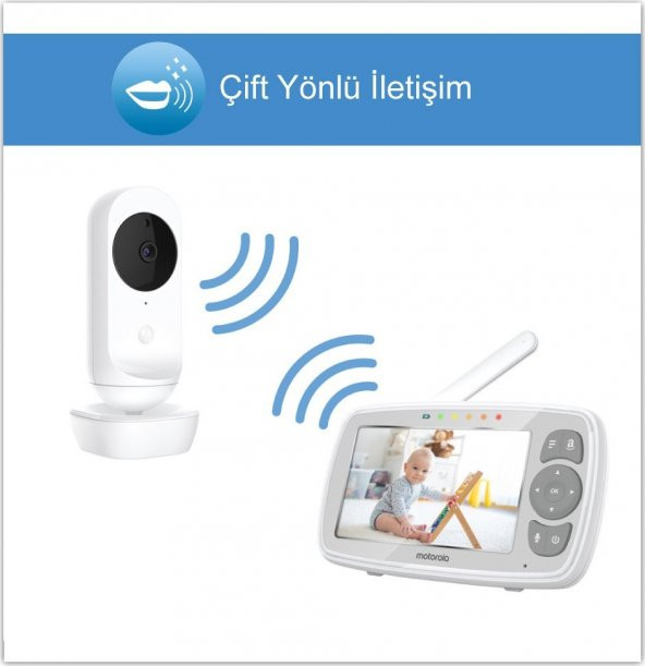 Motorola EASE34 4.3” Dijital Bebek Kamerası - 2