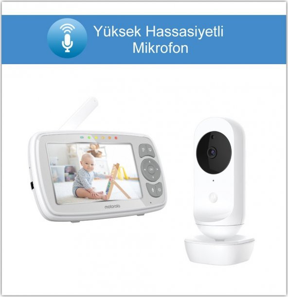 Motorola EASE34 4.3” Dijital Bebek Kamerası - 4