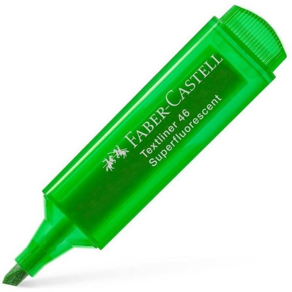 Faber-Castell Fosforlu Kalem Yeşil 154663 - 2