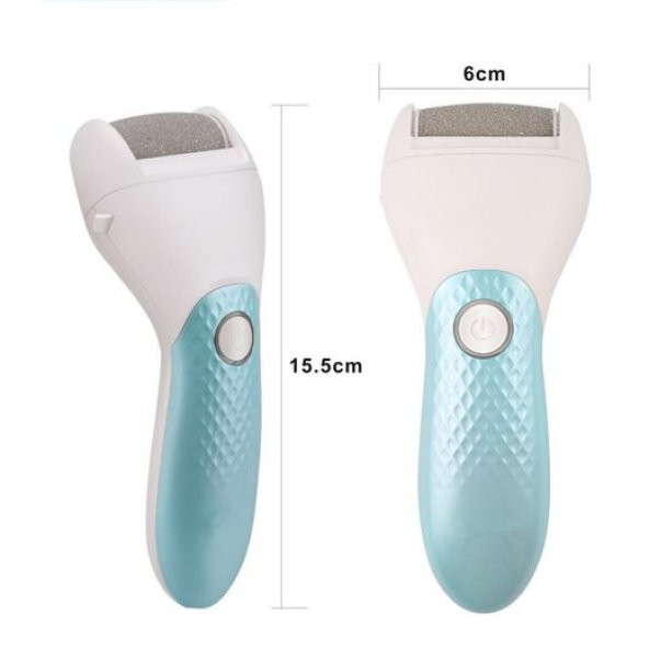EN- USB Şarjlı 3 Başlıklı Ayak Törpüsü, Nasır Temizleyici Pedikür Cihazı. - 4