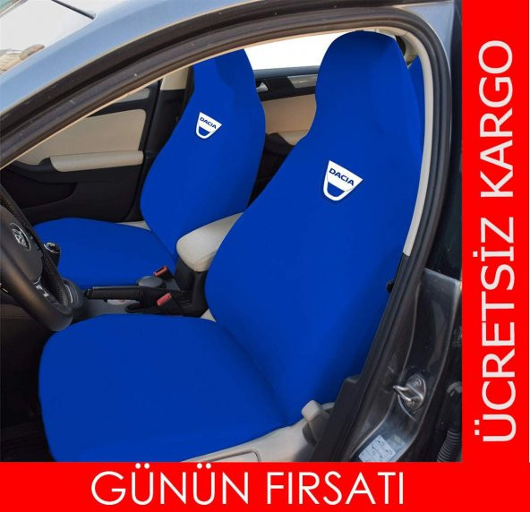 Dacia Logolu Penye Oto Servis Kılıfı Likrali Kumaş A+ Yerli Üretim - 6