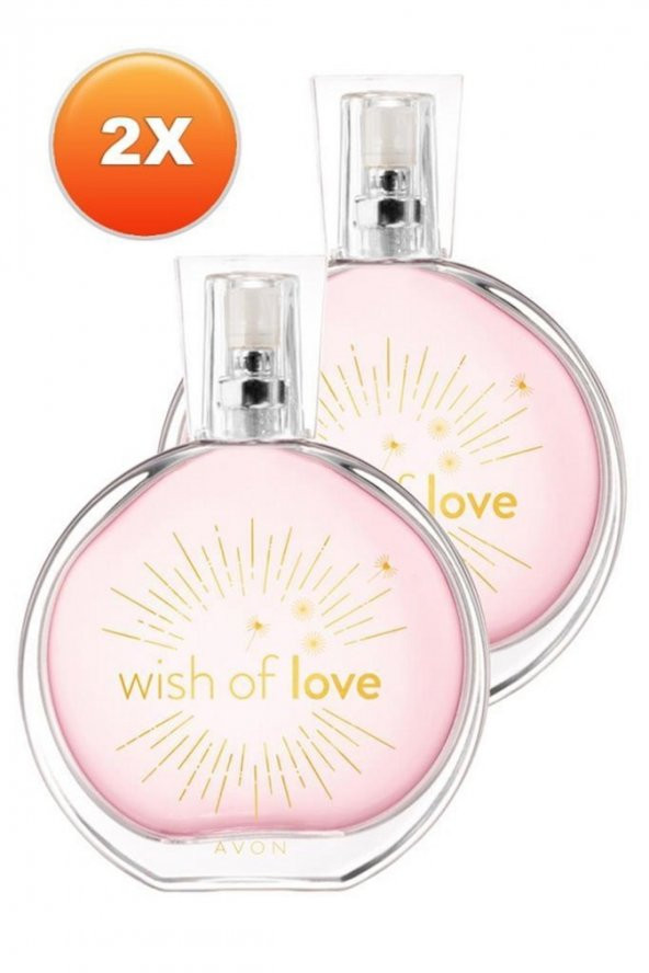 AVON Wish Of Love Kadın Parfüm Edt 50 ml 2li Set 5050000103374