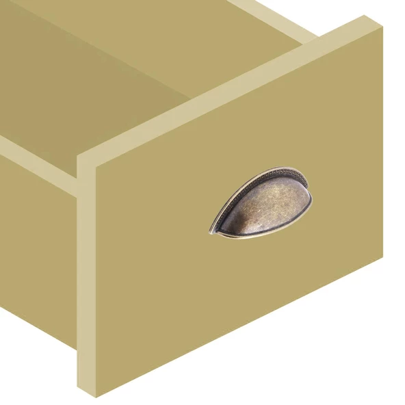 Çanak Çekmece Mutfak Dolap Kapak Kulpu Kulbu 64 mm Metal Kulp - 10