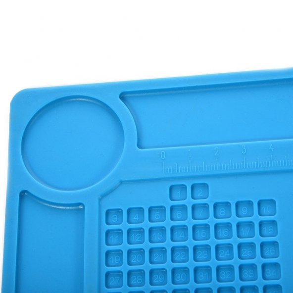 Teknik Servis Isıya Dayanıklı Silikon Ped Tamir Pedi 35x25cm - 4