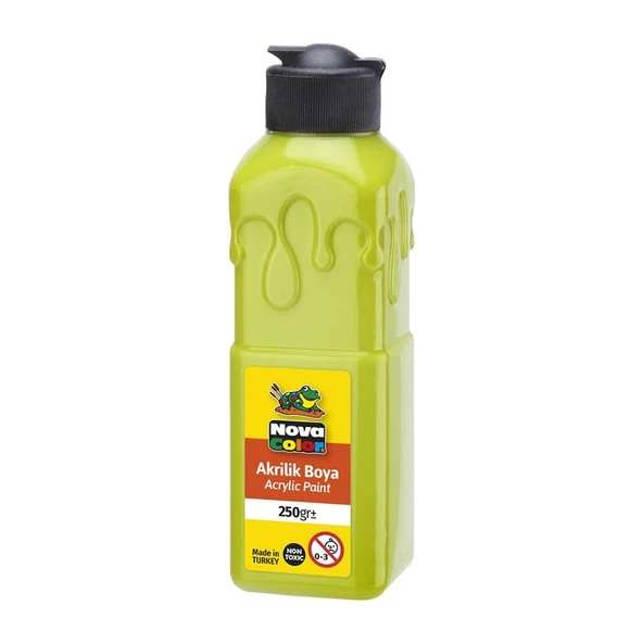 Akrilik Boya 250 Ml 1 Adet Nova Color Akrilik Boyalar 250 Ml 1 Adet - 7