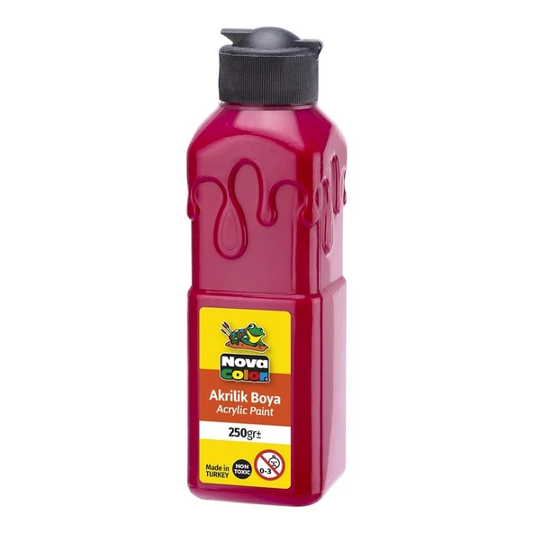 Akrilik Boya 250 Ml 1 Adet Nova Color Akrilik Boyalar 250 Ml 1 Adet - 4