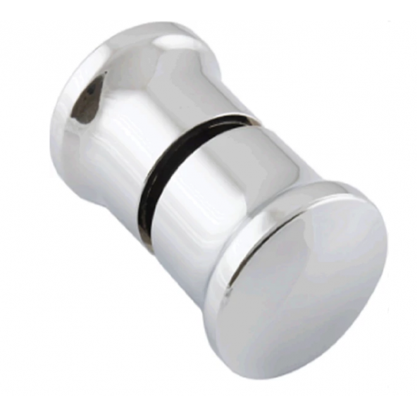 Arwino 2 Adet Duşakabin Cam Kulpu Cam Kabin Kapı Kolu Krom Yuvarlak Düğme Banyo Kulp Tutacak Düğme ürün görseli