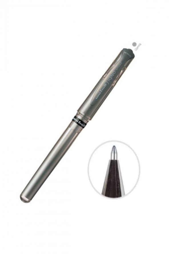 Gümüş Silver Um-153 Broad Pen İmza Kalem 1.0mm 1 Adet ürün görseli 1