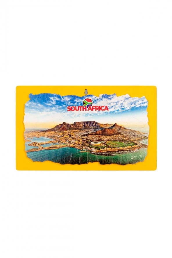 Güney Afrika Temalı Ahşap Fresco Tablo - 2