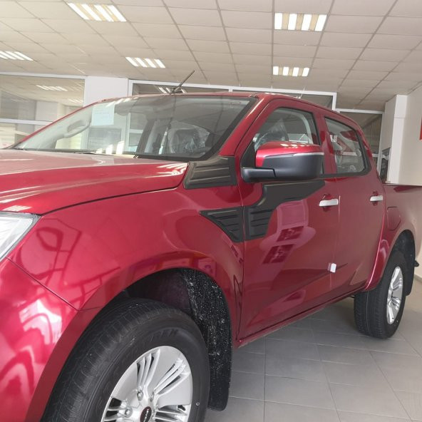 CAPPAFE Isuzu D-Max 2021- Yarasa Yan Kapı Kaplama 6 Prç. - 8