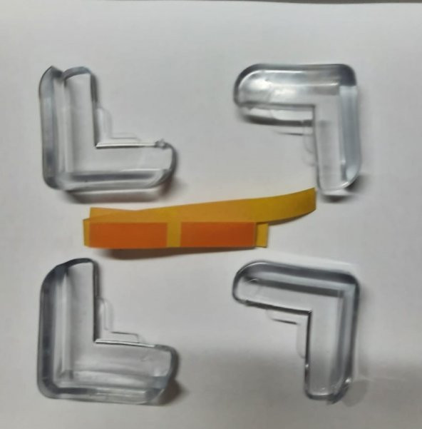 8 Lİ Masa Sehpa Köşe Koruyucu Silikon- Çocuk Koruma Aparatı - 3