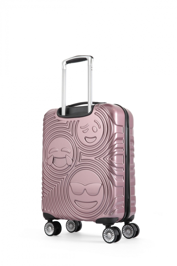 Ççs 05215 Pudra Emoji Orta Boy Abs Valiz - 3