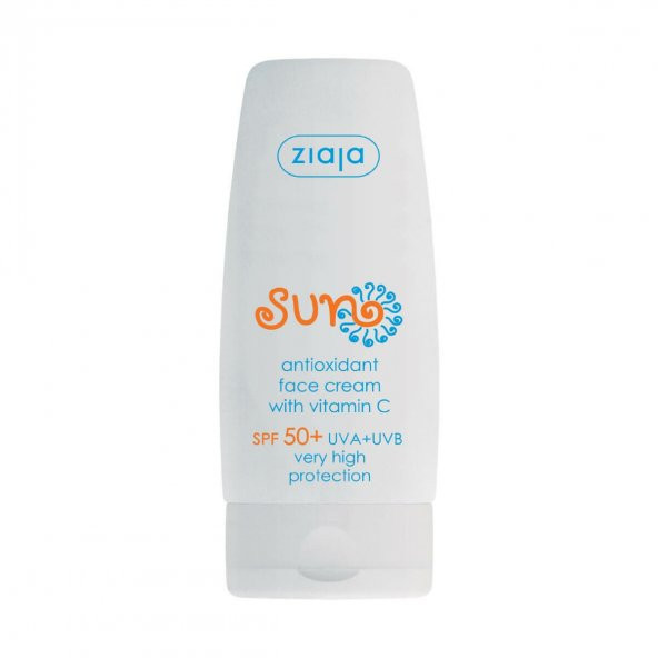 Ziaja Sun Antioxidant Face Cream With Vitamin C SPF50 50 ml