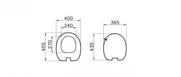 VitrA İstanbul Soft Klozet Kapağı Beyaz 166-003-109 - 4