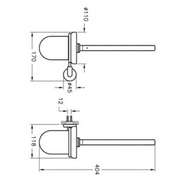 VitrA Minimax Tuvalet Fırçalığı A44790 - 4