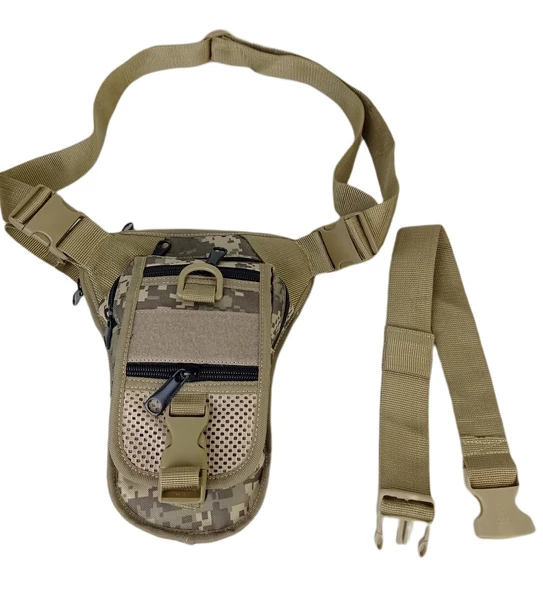 Tactical Bel Bacak Çantası Tabanca Taşıma Bölmeli 8683255010516 - 8