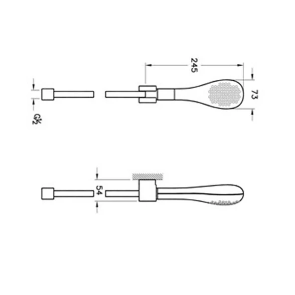 VitrA İstanbul El Duşu Takımı A48015 - 4