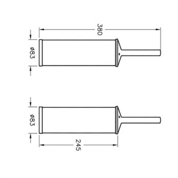 VitrA Arkitekta Tuvalet Fırçalığı Yerden A44294 - 2