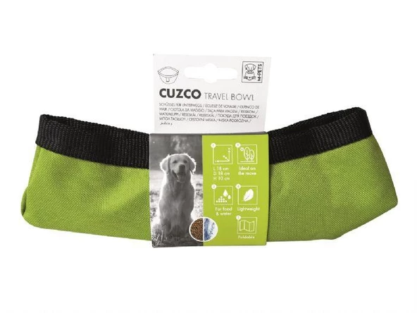 M-PETS SEYAHAT İÇİN KUMAŞ MAMA ve SU KABI 1500ML