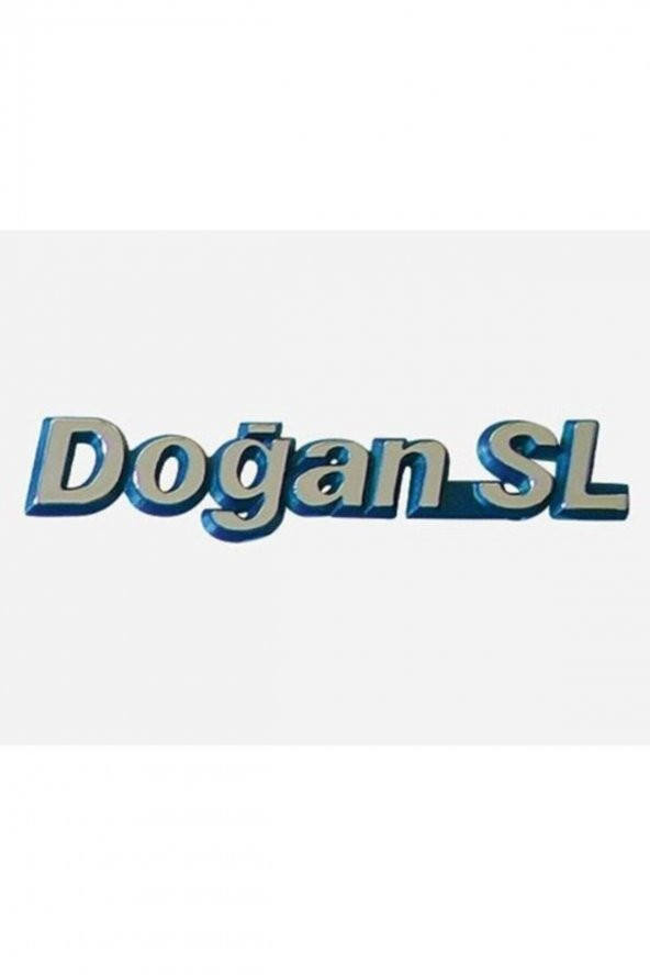Fiat Tofaş Doğan Sl Arka Bagaj Yazısı - 1