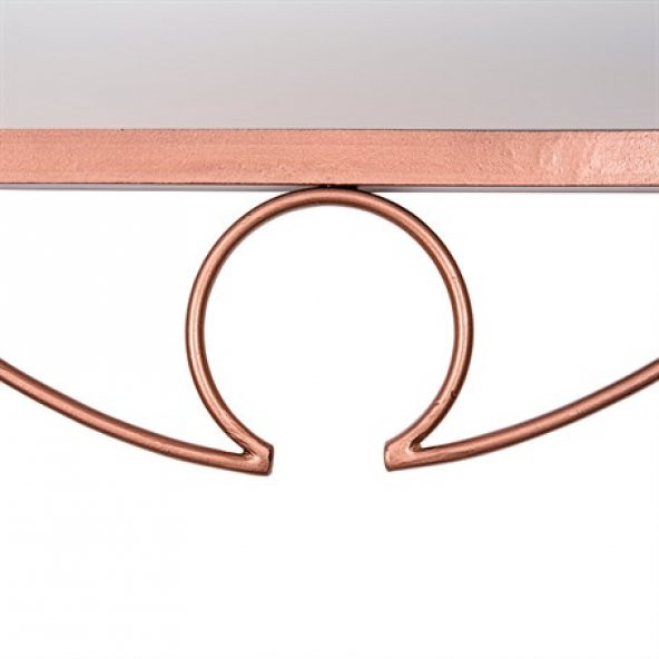 Vitale Ferforje Duvar Aynası Rose 60 cm AK.FE0003 - 2