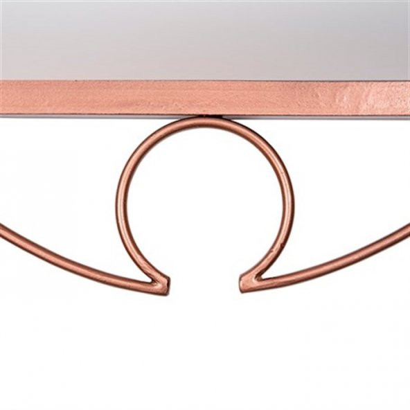 Vitale Ferforje Duvar Aynası Rose 60 cm AK.FE0003 - 5