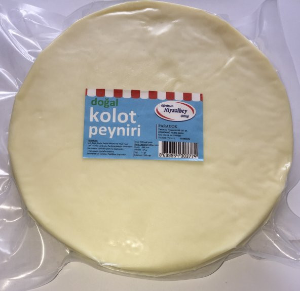 NiyaziBey Çiftliği Doğal Kolot Peyniri 1 KG