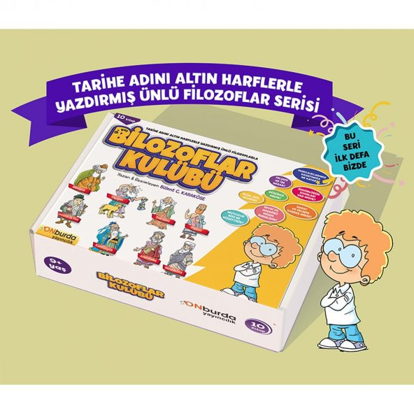 Onburda Yayınları 3. Sınıf Bilozoflar Kulübü 9 + Yaş (10lu Hikaye)