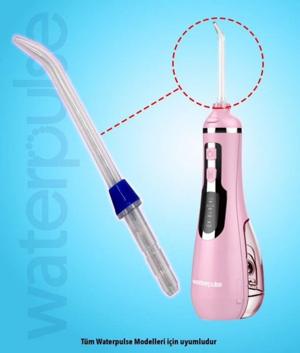 Waterpulse Tüm Modellere Uyumlu Profesyonel 5li Yedek Uç - 5