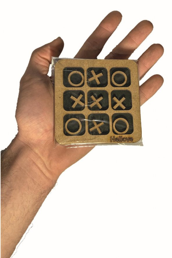 Çocuklar İçin Eğitici Oyuncak Mini XOX Oyunu Tic Tac Toe Oyunu - 3
