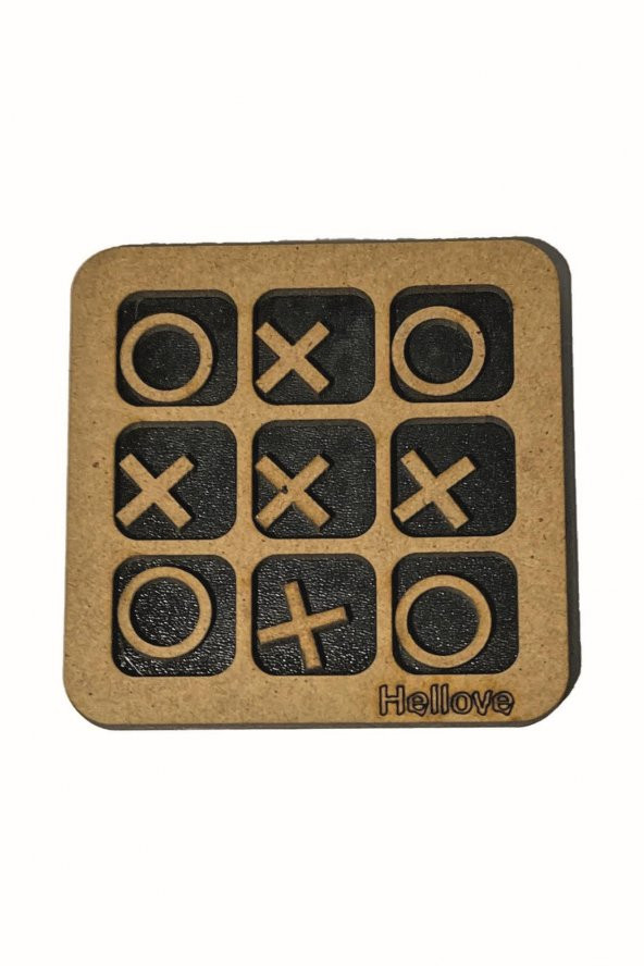Çocuklar İçin Eğitici Oyuncak Mini XOX Oyunu Tic Tac Toe Oyunu - 5