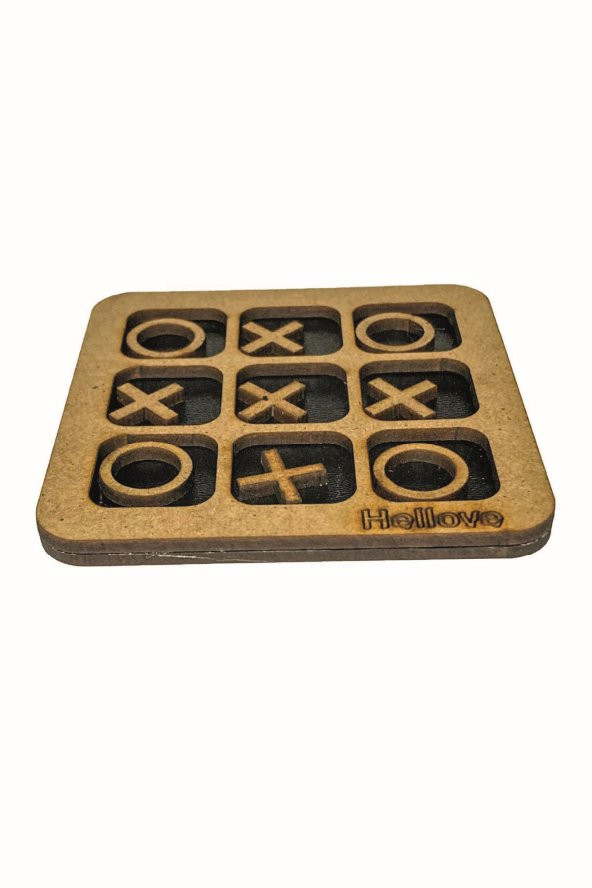 Çocuklar İçin Eğitici Oyuncak Mini XOX Oyunu Tic Tac Toe Oyunu - 6