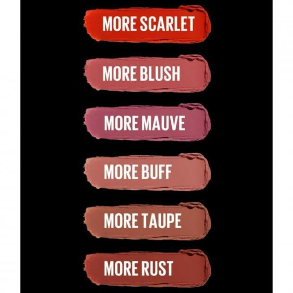 Maybelline Color Sensational Ultimatte Mat Ruj 599 More Mauve Pembe - 7