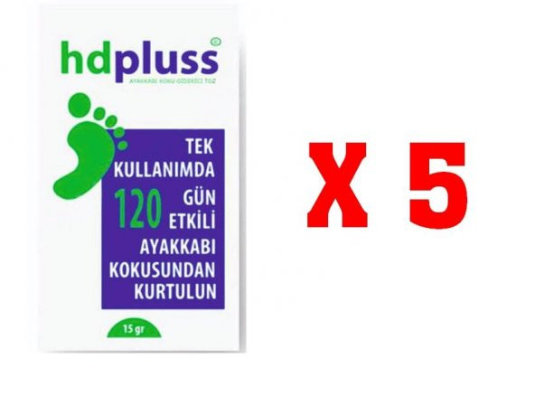 HD PLUSS Bot Koku Önleyici - 5 ADET