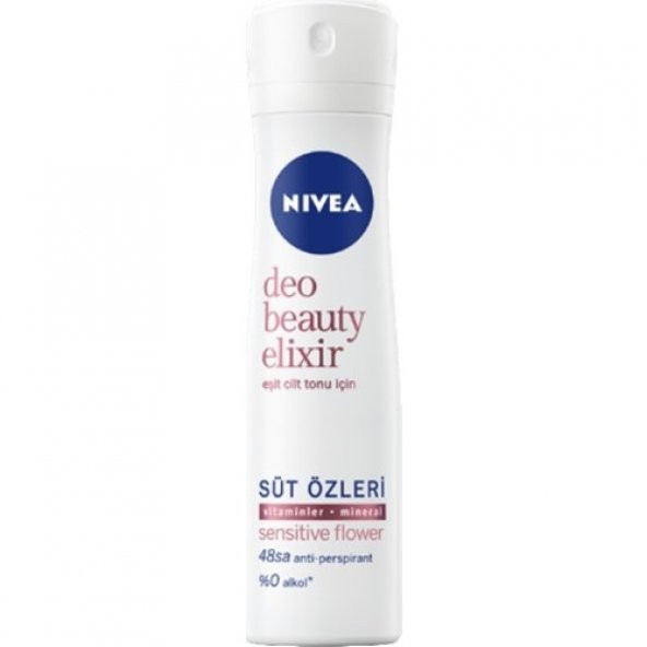 Nivea Beauty Elixir Sensitive Kadın Deodorant 150 ml