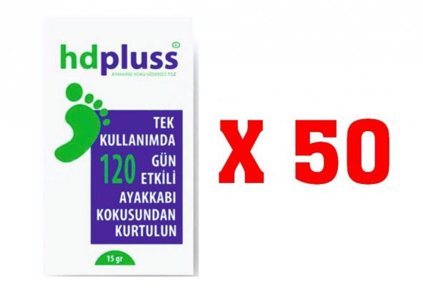 HD PLUSS Bot Koku Önleyici - 50 ADET