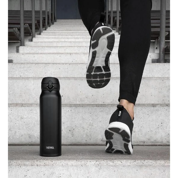 THERMOS JNL-500 ULTRALIGHT MUG 0,50L DEEP BLACK 199374 - Resim 2