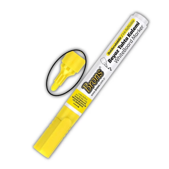 Yazı Tahta Kalemi Doldurulabilir Silinebilir 1 Adet Brons Tahta Kalemi 1 Adet - 10